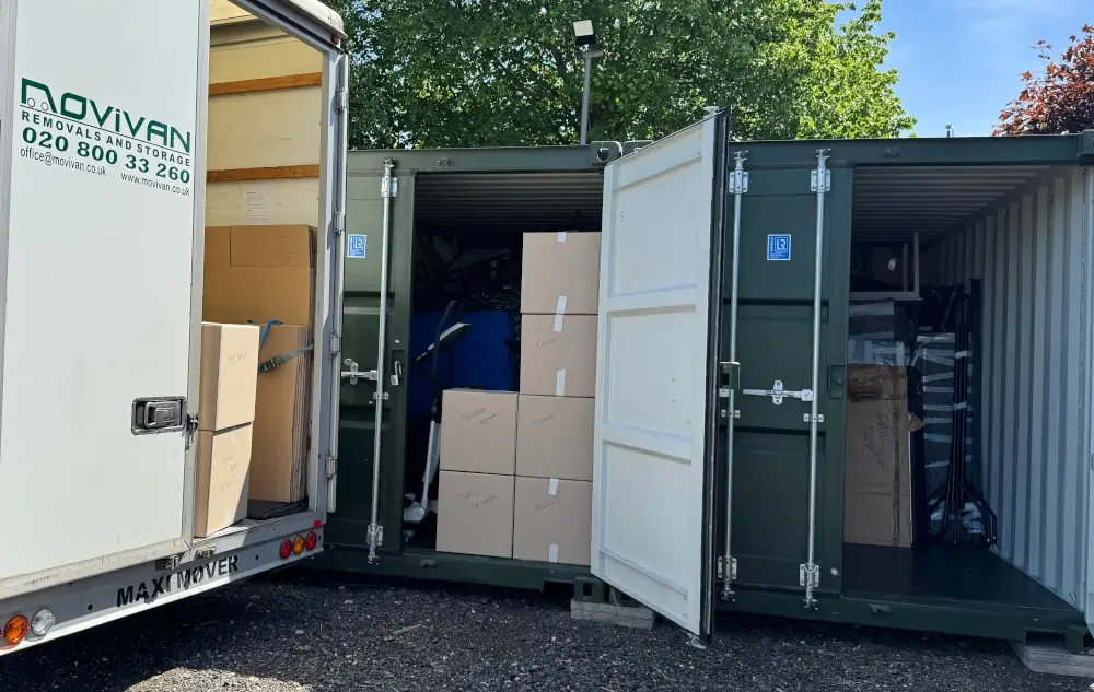 Storage with collection and delivery